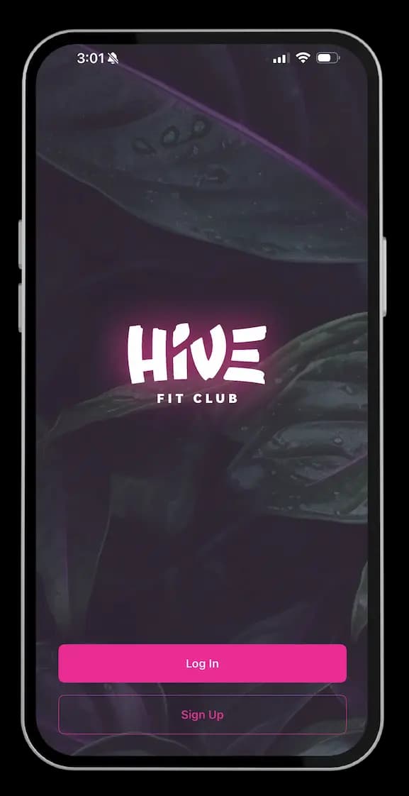 Hive Fit Club Mobile App