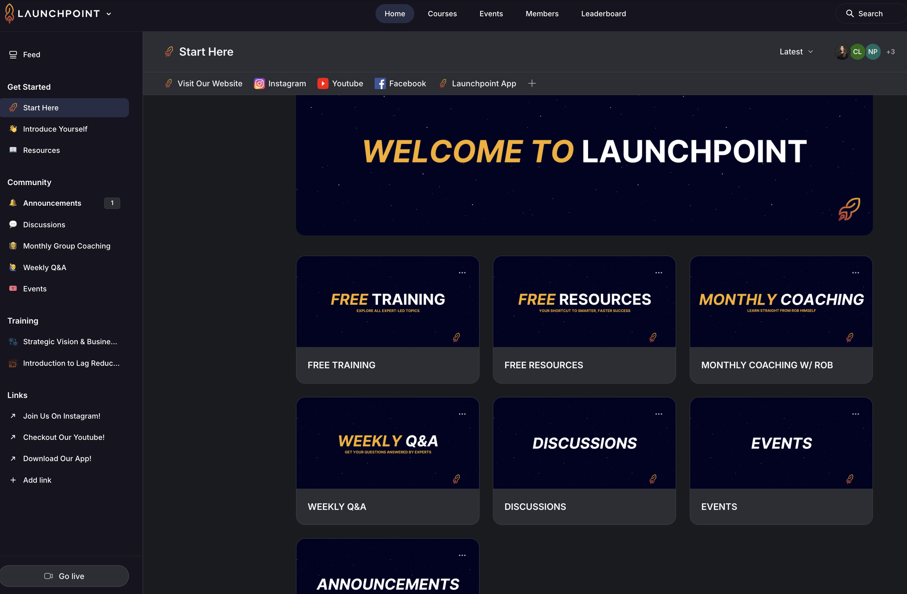 Launchpoint Community